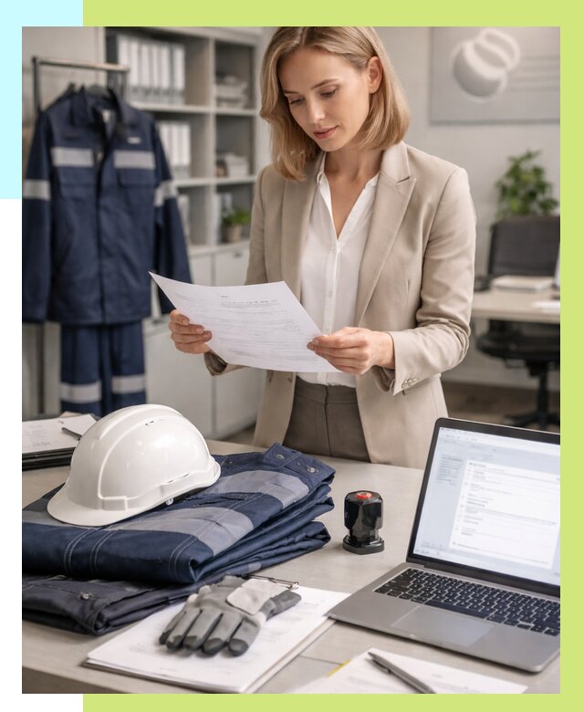 Сертификация спецодежды в Оренбурге от 7118 р. | Алешин-Рнб