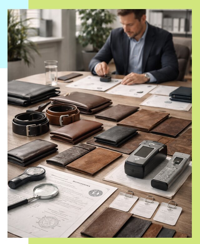 Сертификация кожаных изделий в Оренбурге от 12203 р. | Алешин-Рнб