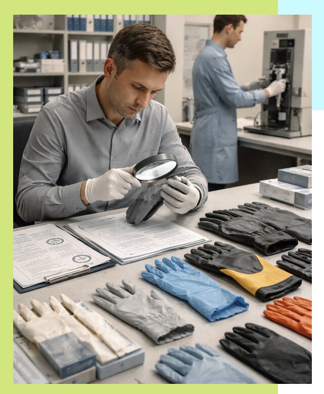 Сертификация перчаток и средств защиты продукции в Оренбурге