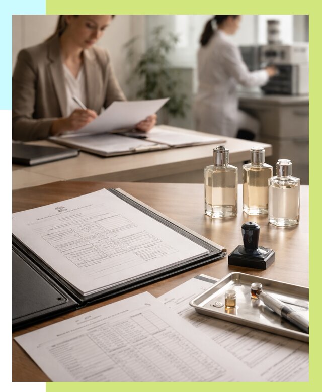 Сертификация парфюмерии в Оренбурге от 15254 р. | Алешин-Рнб