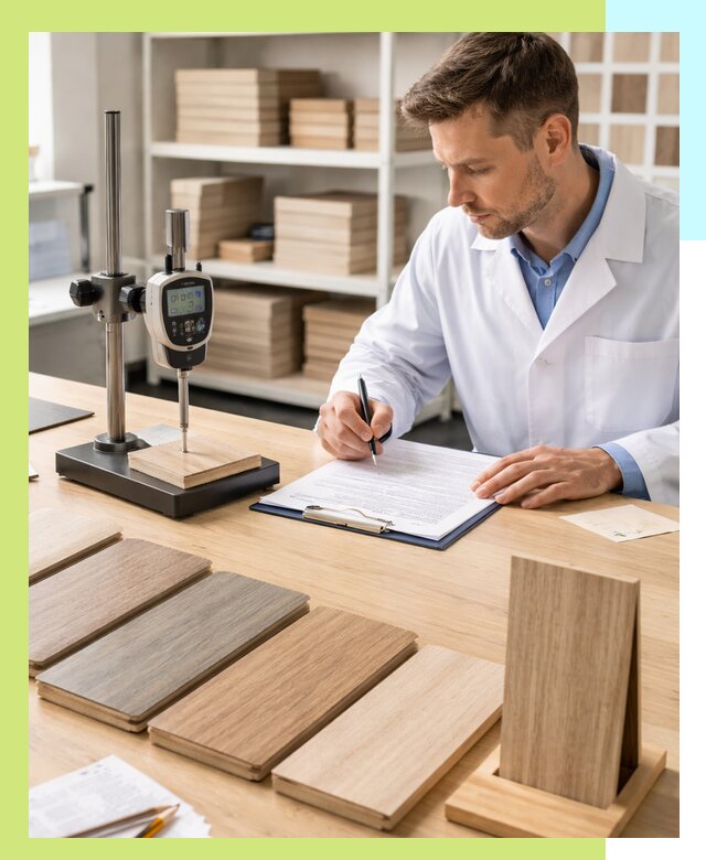 Сертификация ламината с испытаниями и оформлением документов в Оренбурге