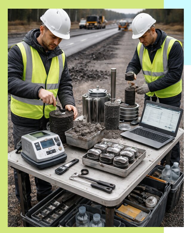 Сертификация асфальта: испытания и подтверждение в Оренбурге