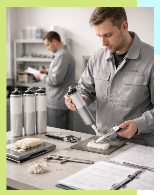 Сертификация монтажной пены и соответствие стандартам в Оренбурге