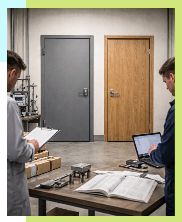 Сертификация дверей в Оренбурге от 8135 р. под ключ | Алешин-Рнб