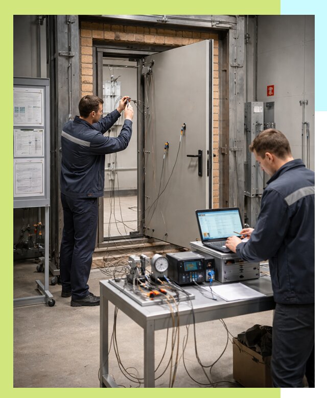 Сертификация противопожарных дверей в Оренбурге по ГОСТ и ТР