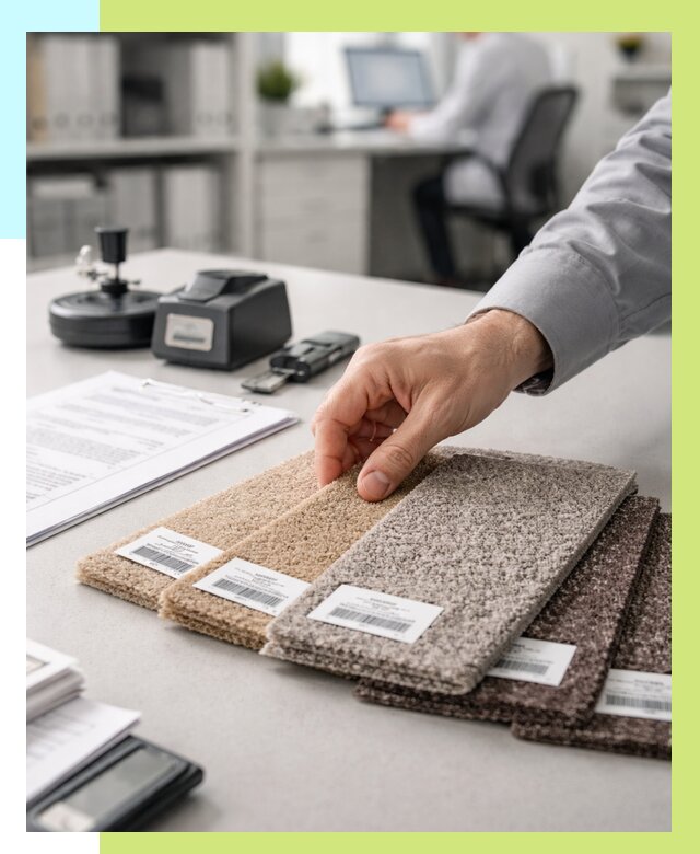 Сертификация ковролина в Оренбурге от 15254 р., Алешин-Рнб