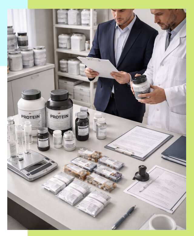 Сертификация спортивного питания в Оренбурге от 15254 р., Алешин-Рнб