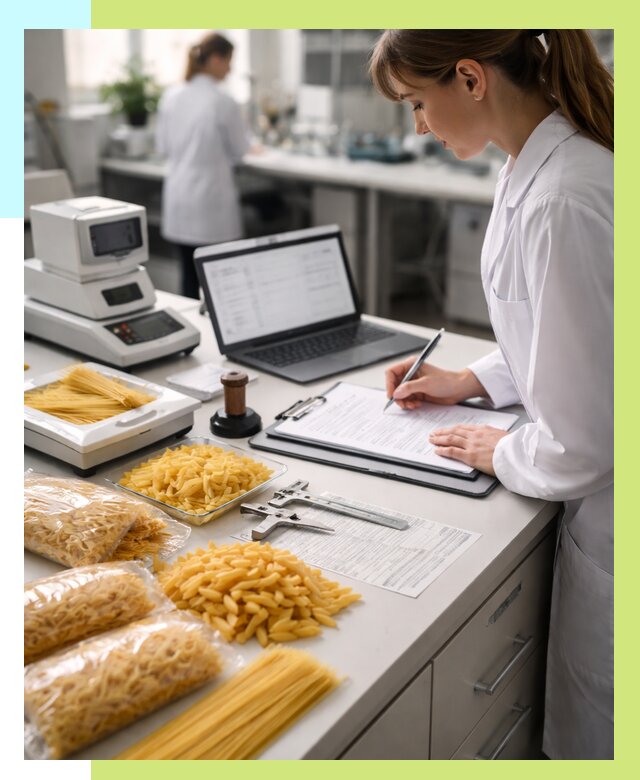 Сертификация макаронных изделий в Оренбурге от 15254 р. | Алешин-Рнб