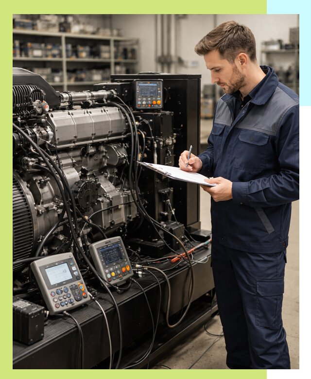 Сертификация дизельных генераторов и их оборудования в Оренбурге