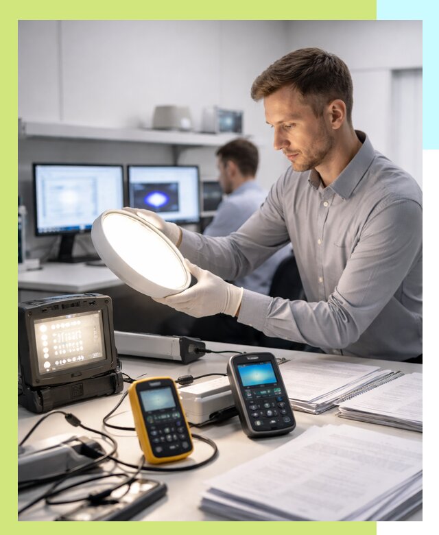 Сертификация светильников в Оренбурге: испытания и оформление