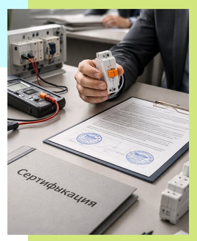 Сертификация выключателей под ключ в Оренбурге от 15254 р. | Алешин-Рнб