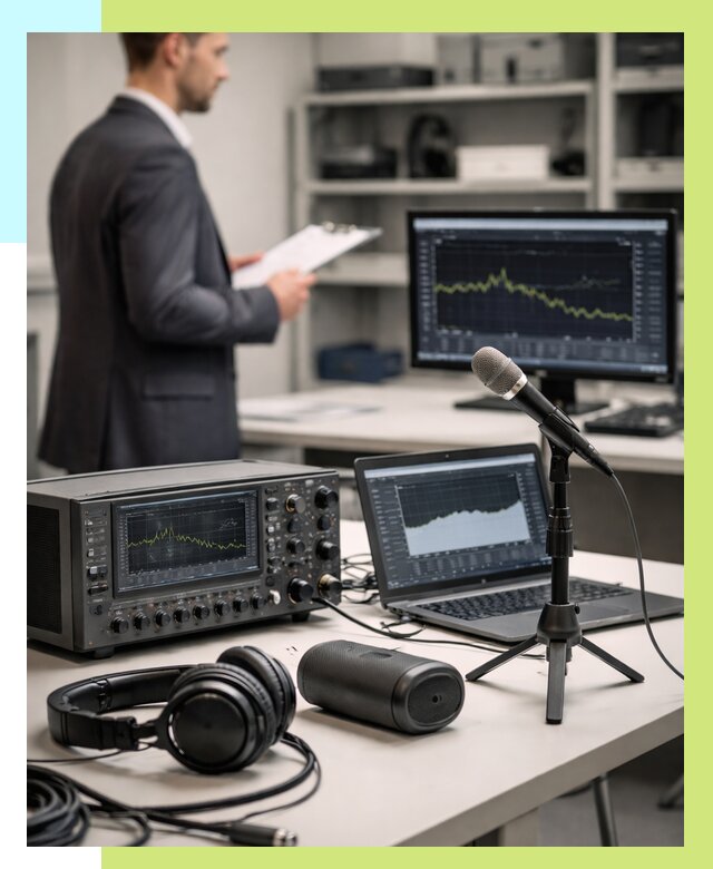 Сертификация аудиотехники в Оренбурге от 15254 р., Алешин-Рнб