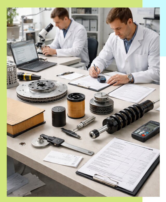 Сертификация автозапчастей и комплектующих в Оренбурге по ГОСТ