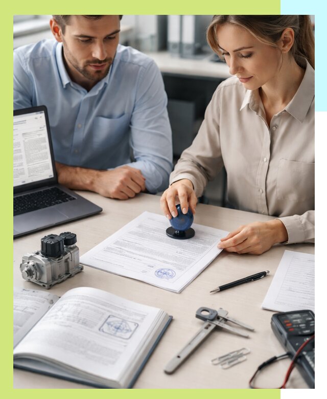 Выдача паспорта изделия и техническая экспертиза продукции в Оренбурге