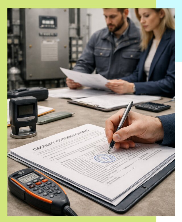 Оформление паспорта эксплуатации оборудования в Оренбурге