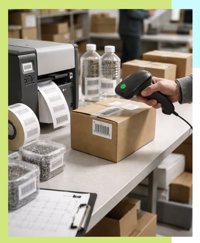 Штрихкодирование продукции и маркировка для продажи в Оренбурге