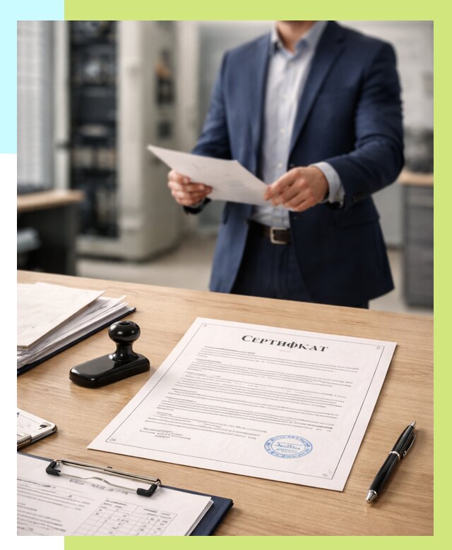 Сертификат на оборудование в Оренбурге от 15254 р. | Алешин-Рнб