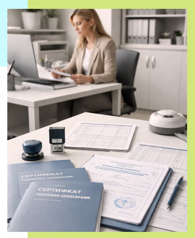 Сертификаты пожарной безопасности в Оренбурге от 15254 р. | Алешин-Рнб