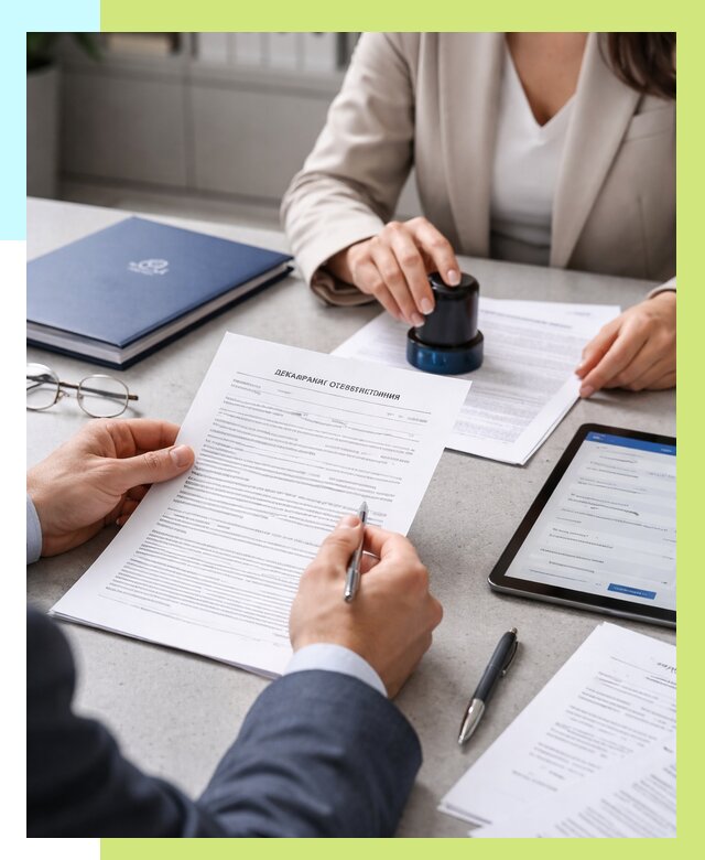 Декларация ГОСТ Р в Оренбурге от 8644 р оформить в Алешин-Рнб