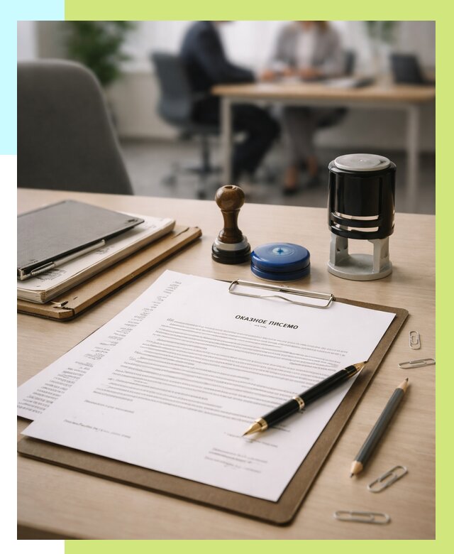 Отказное письмо для Wildberries в Оренбурге от 2542 р. | Алешин-Рнб