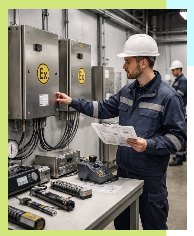 Сертификат взрывозащиты промышленного оборудования в Оренбурге