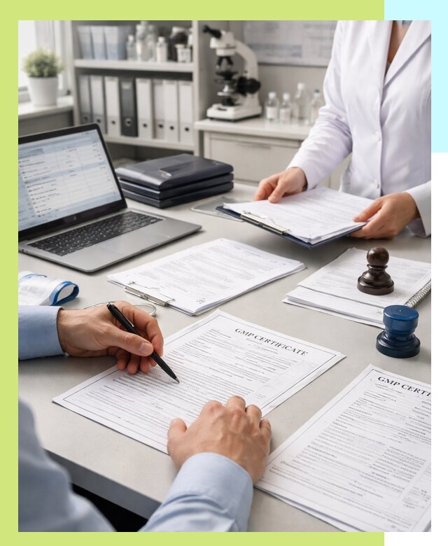 Оформление сертификата GMP в Оренбурге для фармпроизводства