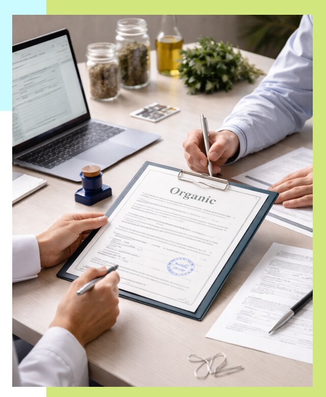Оформление сертификат органик в Оренбурге от 30507 р. | Алешин-Рнб