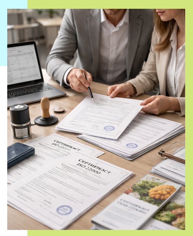 Сертификат ISO 22000 в Оренбурге от 40676 р. под ключ | Алешин-Рнб
