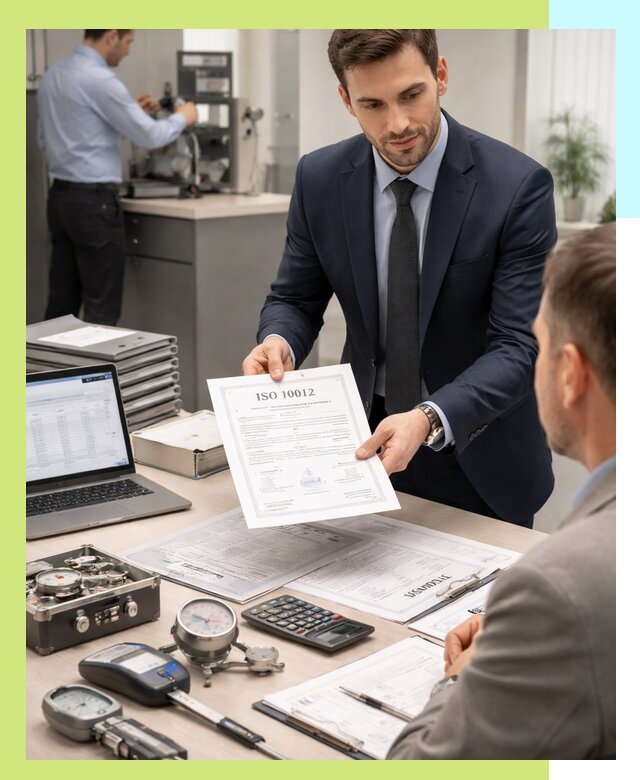 Выдача сертификата ISO 10012 по требованиям метрологии в Оренбурге